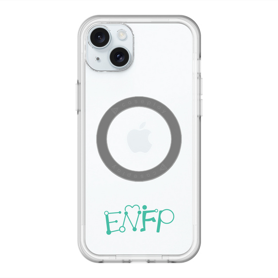 スリムプロテクションプレミアムケース with MagSafe［ オリジナル - ENFP 運動家 - アルファベット ］