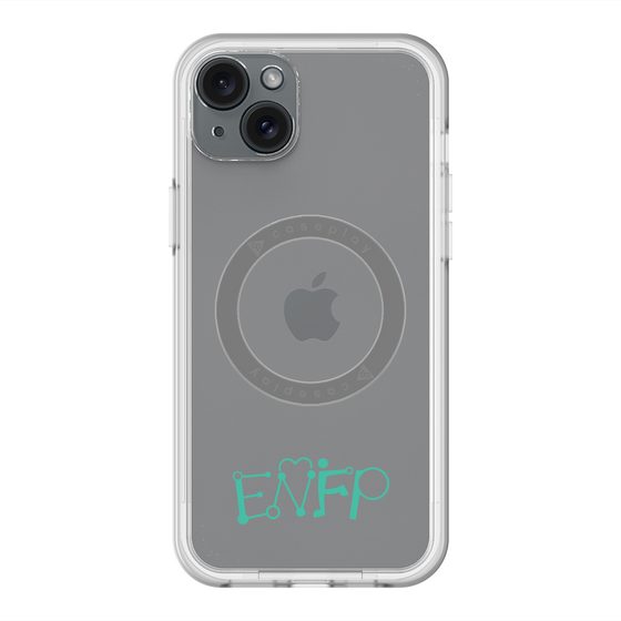 スリムプロテクションプレミアムケース with MagSafe［ オリジナル - ENFP 運動家 - アルファベット ］