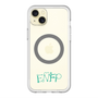 スリムプロテクションプレミアムケース with MagSafe［ オリジナル - ENFP 運動家 - アルファベット ］