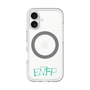 スリムプロテクションプレミアムケース with MagSafe［ オリジナル - ENFP 運動家 - アルファベット ］