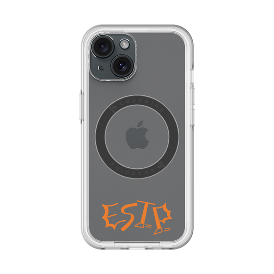 スリムプロテクションプレミアムケース with MagSafe［ オリジナル - ESTP 起業家 - アルファベット ］