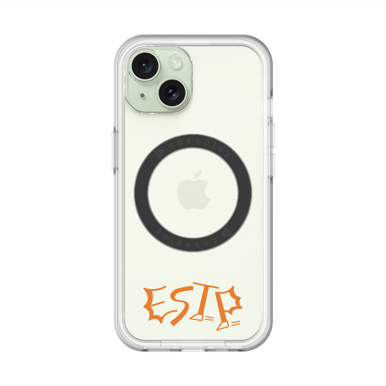 スリムプロテクションプレミアムケース with MagSafe［ オリジナル - ESTP 起業家 - アルファベット ］