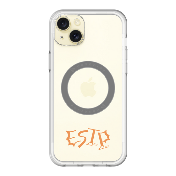 スリムプロテクションプレミアムケース with MagSafe［ オリジナル - ESTP 起業家 - アルファベット ］