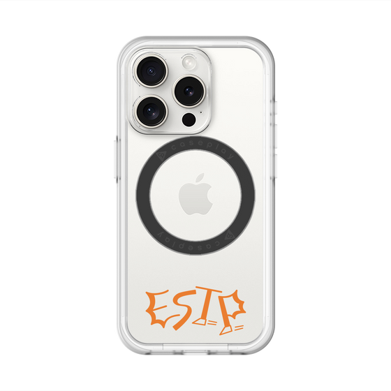 スリムプロテクションプレミアムケース with MagSafe［ オリジナル - ESTP 起業家 - アルファベット ］