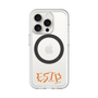 スリムプロテクションプレミアムケース with MagSafe［ オリジナル - ESTP 起業家 - アルファベット ］