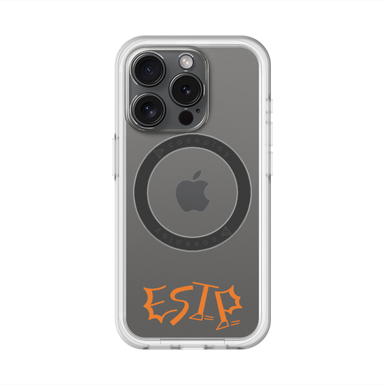 スリムプロテクションプレミアムケース with MagSafe［ オリジナル - ESTP 起業家 - アルファベット ］