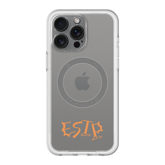 スリムプロテクションプレミアムケース with MagSafe［ オリジナル - ESTP 起業家 - アルファベット ］
