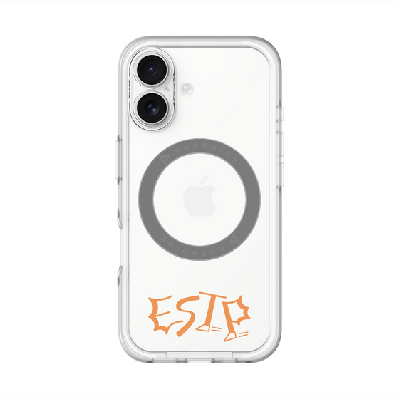 スリムプロテクションプレミアムケース with MagSafe［ オリジナル - ESTP 起業家 - アルファベット ］