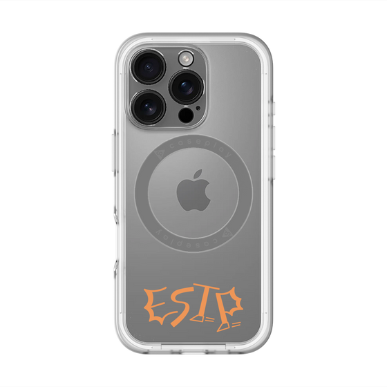 スリムプロテクションプレミアムケース with MagSafe［ オリジナル - ESTP 起業家 - アルファベット ］