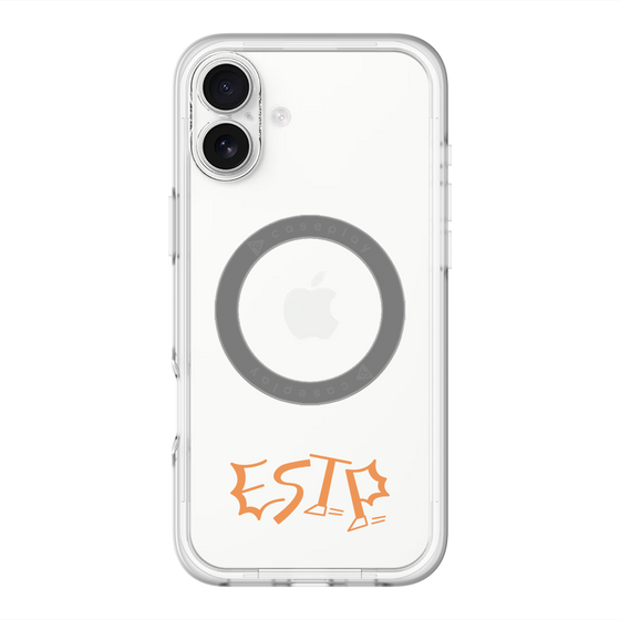 スリムプロテクションプレミアムケース with MagSafe［ オリジナル - ESTP 起業家 - アルファベット ］