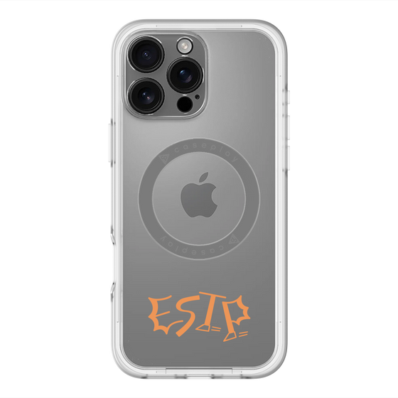スリムプロテクションプレミアムケース with MagSafe［ オリジナル - ESTP 起業家 - アルファベット ］