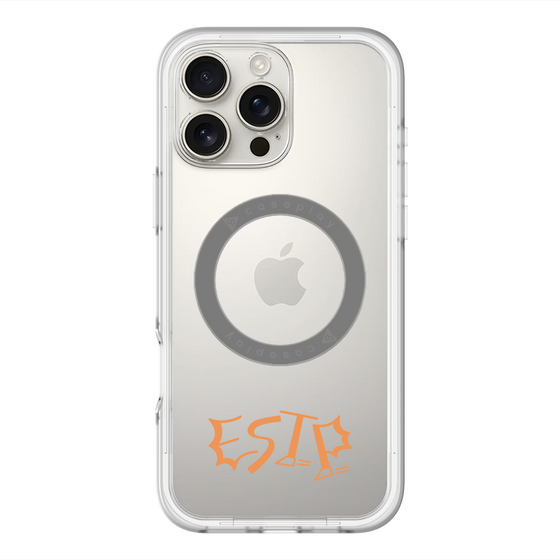 スリムプロテクションプレミアムケース with MagSafe［ オリジナル - ESTP 起業家 - アルファベット ］