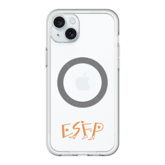 スリムプロテクションプレミアムケース with MagSafe［ オリジナル - ESFP エンターテイナー - アルファベット ］