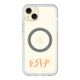 スリムプロテクションプレミアムケース with MagSafe［ オリジナル - ESFP エンターテイナー - アルファベット ］