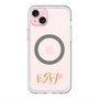 スリムプロテクションプレミアムケース with MagSafe［ オリジナル - ESFP エンターテイナー - アルファベット ］