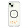 スリムプロテクションプレミアムケース with MagSafe［ オリジナル - ESFP エンターテイナー - アルファベット ］