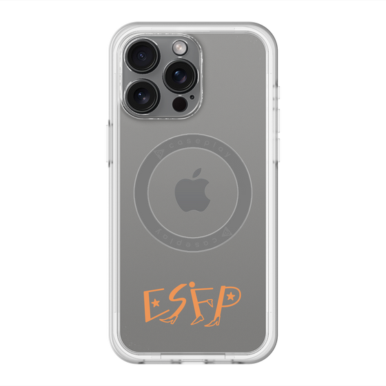 スリムプロテクションプレミアムケース with MagSafe［ オリジナル - ESFP エンターテイナー - アルファベット ］