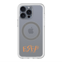 スリムプロテクションプレミアムケース with MagSafe［ オリジナル - ESFP エンターテイナー - アルファベット ］