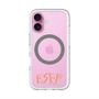 スリムプロテクションプレミアムケース with MagSafe［ オリジナル - ESFP エンターテイナー - アルファベット ］