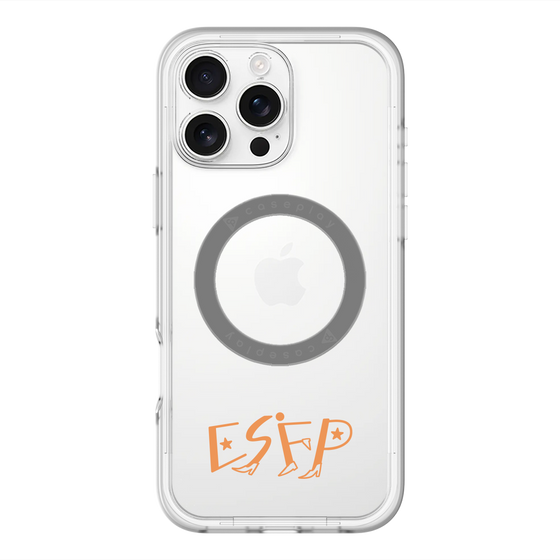 スリムプロテクションプレミアムケース with MagSafe［ オリジナル - ESFP エンターテイナー - アルファベット ］