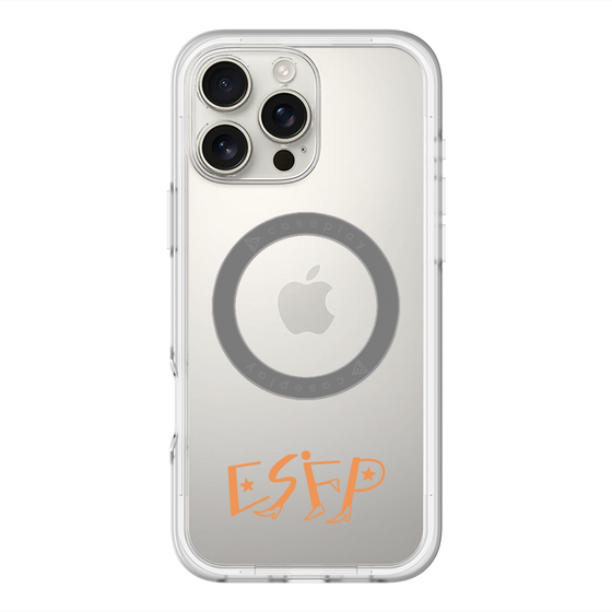スリムプロテクションプレミアムケース with MagSafe［ オリジナル - ESFP エンターテイナー - アルファベット ］