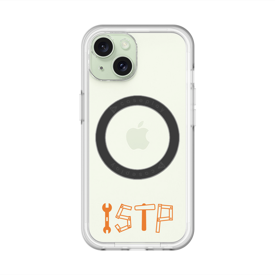 スリムプロテクションプレミアムケース with MagSafe［ オリジナル - ISTP 巨匠 - アルファベット ］