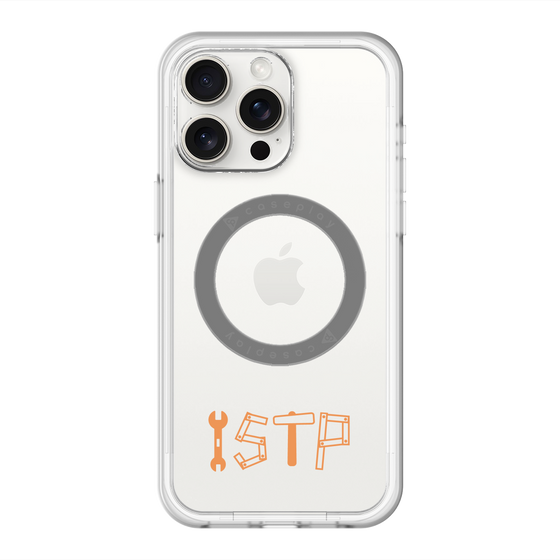 スリムプロテクションプレミアムケース with MagSafe［ オリジナル - ISTP 巨匠 - アルファベット ］