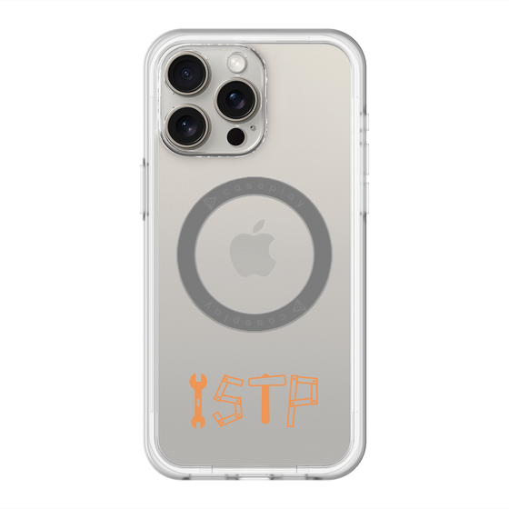 スリムプロテクションプレミアムケース with MagSafe［ オリジナル - ISTP 巨匠 - アルファベット ］