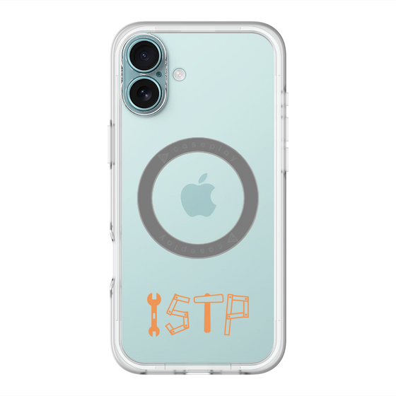 スリムプロテクションプレミアムケース with MagSafe［ オリジナル - ISTP 巨匠 - アルファベット ］