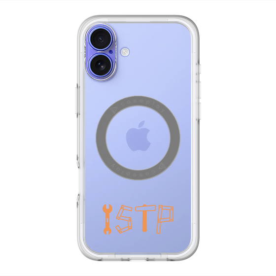 スリムプロテクションプレミアムケース with MagSafe［ オリジナル - ISTP 巨匠 - アルファベット ］