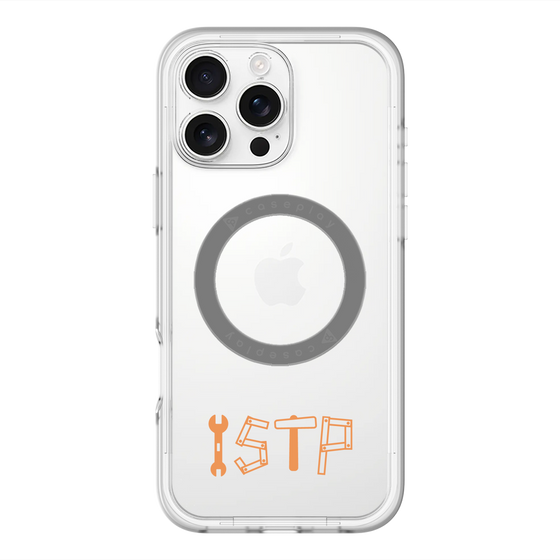 スリムプロテクションプレミアムケース with MagSafe［ オリジナル - ISTP 巨匠 - アルファベット ］
