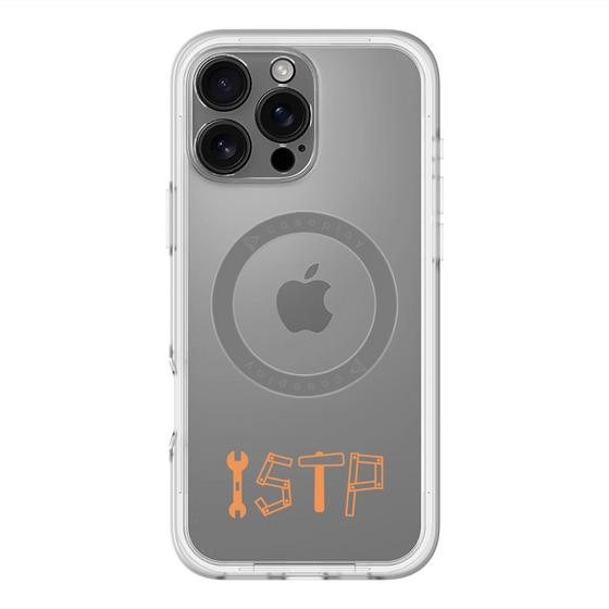 スリムプロテクションプレミアムケース with MagSafe［ オリジナル - ISTP 巨匠 - アルファベット ］