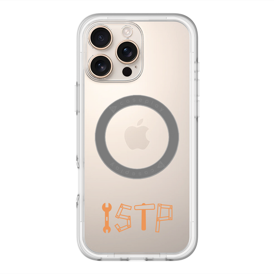 スリムプロテクションプレミアムケース with MagSafe［ オリジナル - ISTP 巨匠 - アルファベット ］