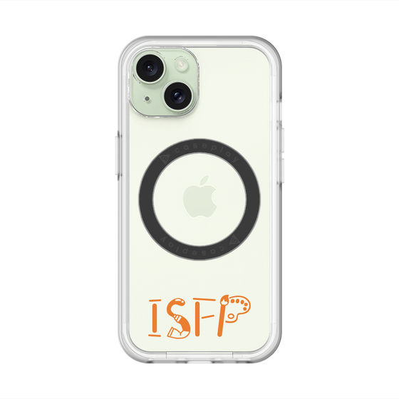 スリムプロテクションプレミアムケース with MagSafe［ オリジナル - ISFP 冒険家 - アルファベット ］