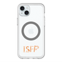 スリムプロテクションプレミアムケース with MagSafe［ オリジナル - ISFP 冒険家 - アルファベット ］