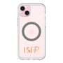 スリムプロテクションプレミアムケース with MagSafe［ オリジナル - ISFP 冒険家 - アルファベット ］