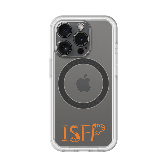 スリムプロテクションプレミアムケース with MagSafe［ オリジナル - ISFP 冒険家 - アルファベット ］