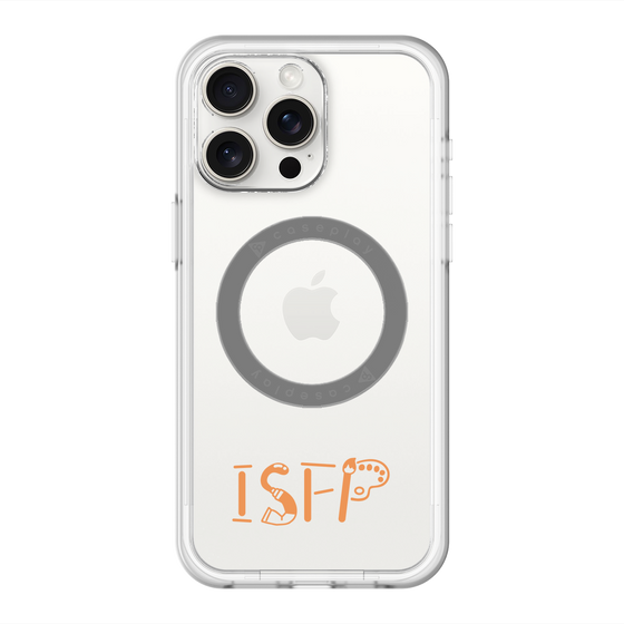 スリムプロテクションプレミアムケース with MagSafe［ オリジナル - ISFP 冒険家 - アルファベット ］
