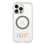 スリムプロテクションプレミアムケース with MagSafe［ オリジナル - ISFP 冒険家 - アルファベット ］