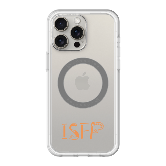 スリムプロテクションプレミアムケース with MagSafe［ オリジナル - ISFP 冒険家 - アルファベット ］