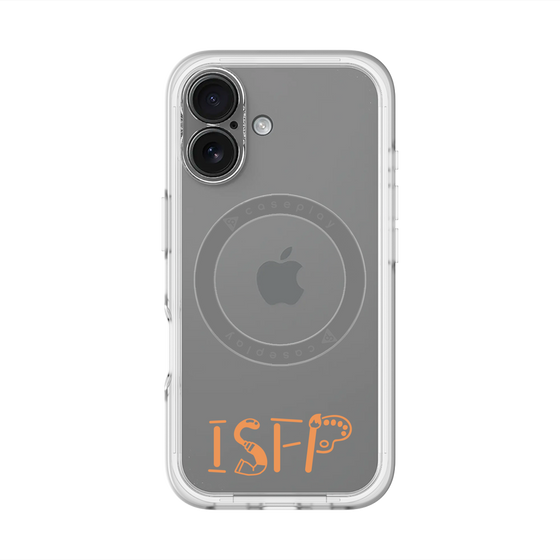 スリムプロテクションプレミアムケース with MagSafe［ オリジナル - ISFP 冒険家 - アルファベット ］