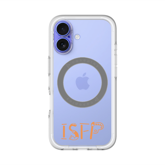 スリムプロテクションプレミアムケース with MagSafe［ オリジナル - ISFP 冒険家 - アルファベット ］