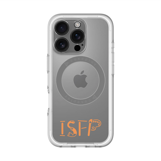 スリムプロテクションプレミアムケース with MagSafe［ オリジナル - ISFP 冒険家 - アルファベット ］