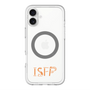 スリムプロテクションプレミアムケース with MagSafe［ オリジナル - ISFP 冒険家 - アルファベット ］