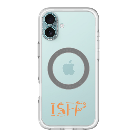 スリムプロテクションプレミアムケース with MagSafe［ オリジナル - ISFP 冒険家 - アルファベット ］