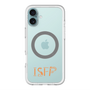 スリムプロテクションプレミアムケース with MagSafe［ オリジナル - ISFP 冒険家 - アルファベット ］