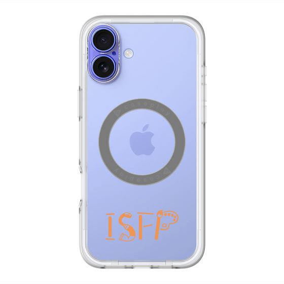 スリムプロテクションプレミアムケース with MagSafe［ オリジナル - ISFP 冒険家 - アルファベット ］