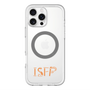 スリムプロテクションプレミアムケース with MagSafe［ オリジナル - ISFP 冒険家 - アルファベット ］