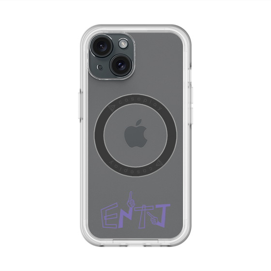スリムプロテクションプレミアムケース with MagSafe［ オリジナル - ENTJ 指揮官 - アルファベット ］