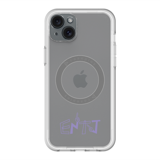 スリムプロテクションプレミアムケース with MagSafe［ オリジナル - ENTJ 指揮官 - アルファベット ］